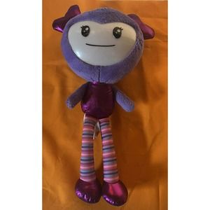 Brightlings Interactive Singing & Talking‎ 15 inch Plush Doll Spin Master Purple